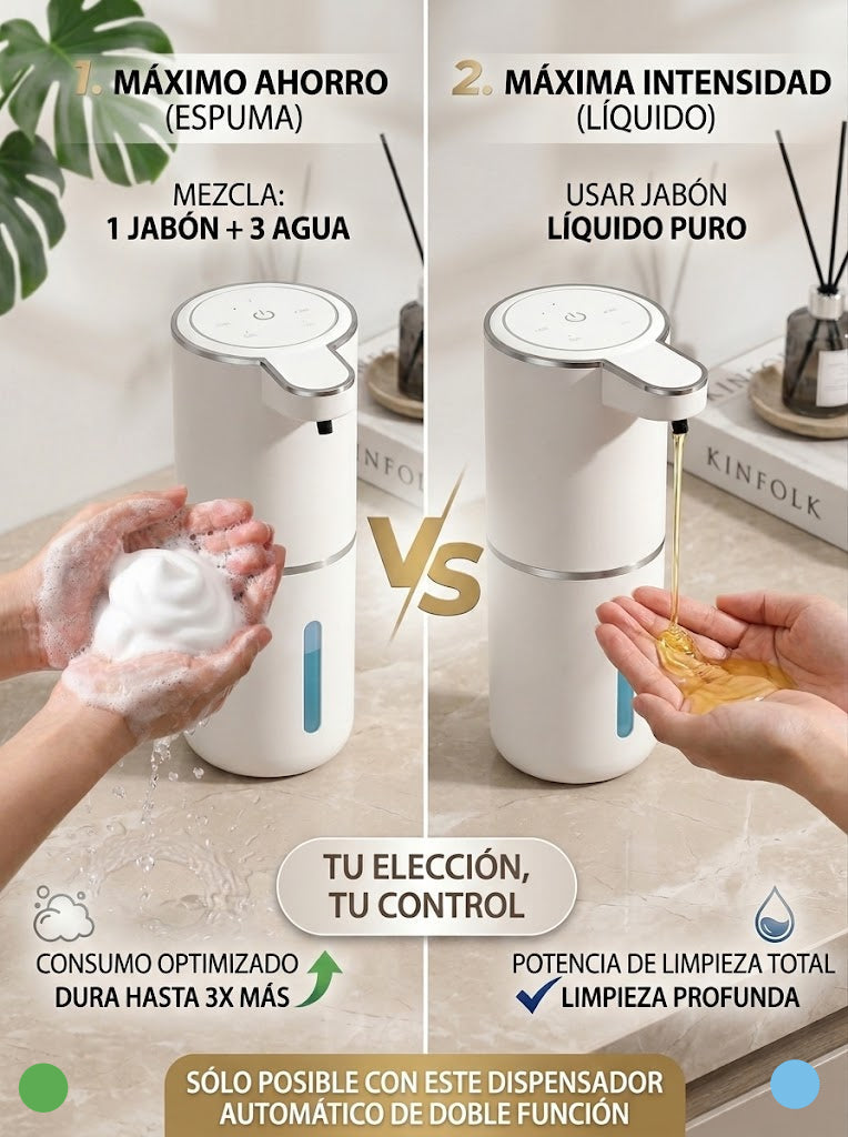 Dispensador Automático de Espuma Premium