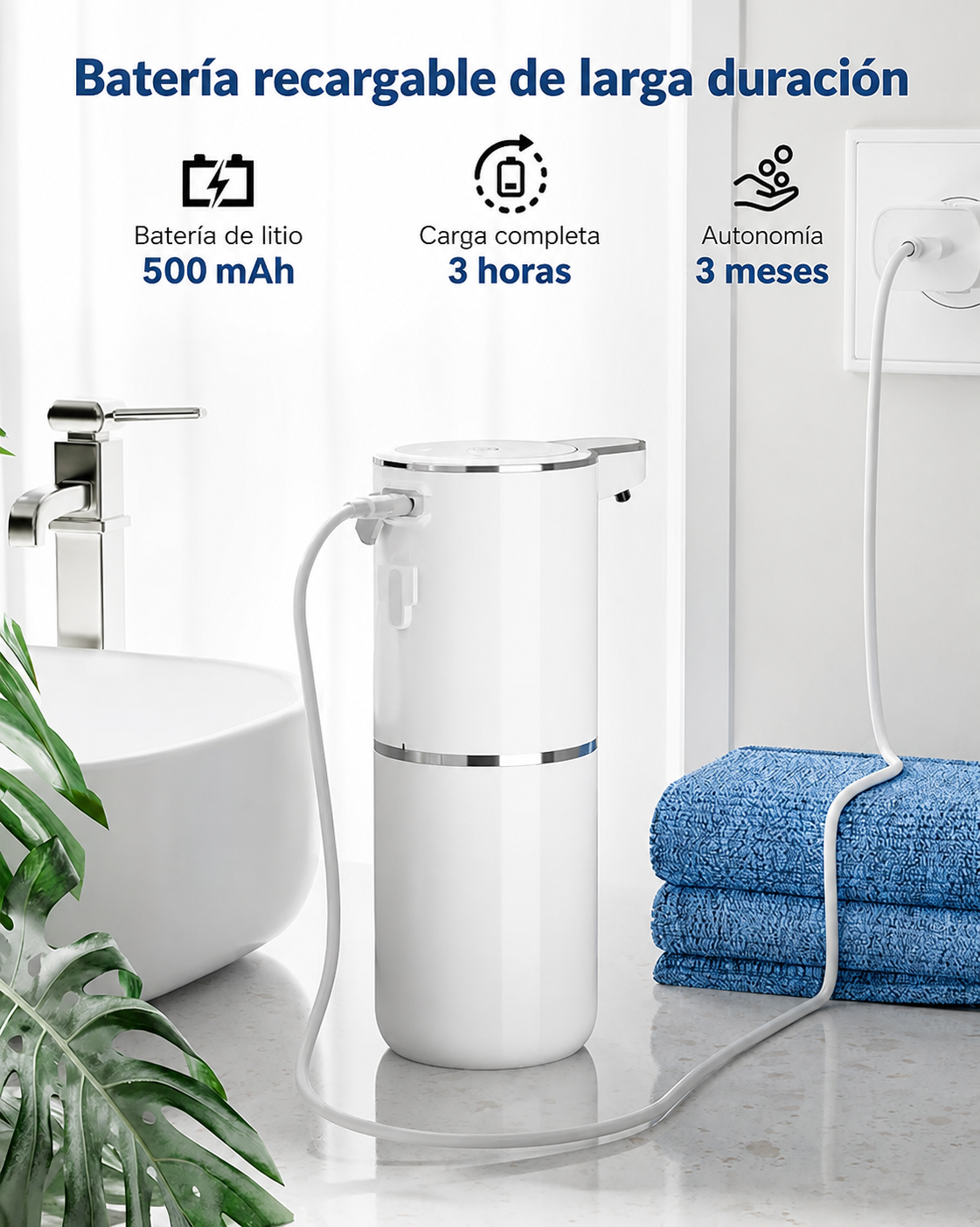 Dispensador Automático de Espuma Premium